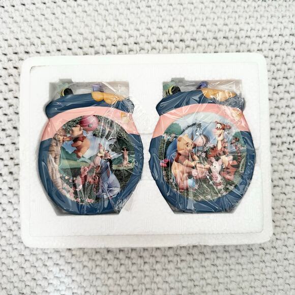 Bradford Pooh’s Honeypot Adventures Ornament Set Sweet Pursuits Mothers Day New - Picture 3 of 5